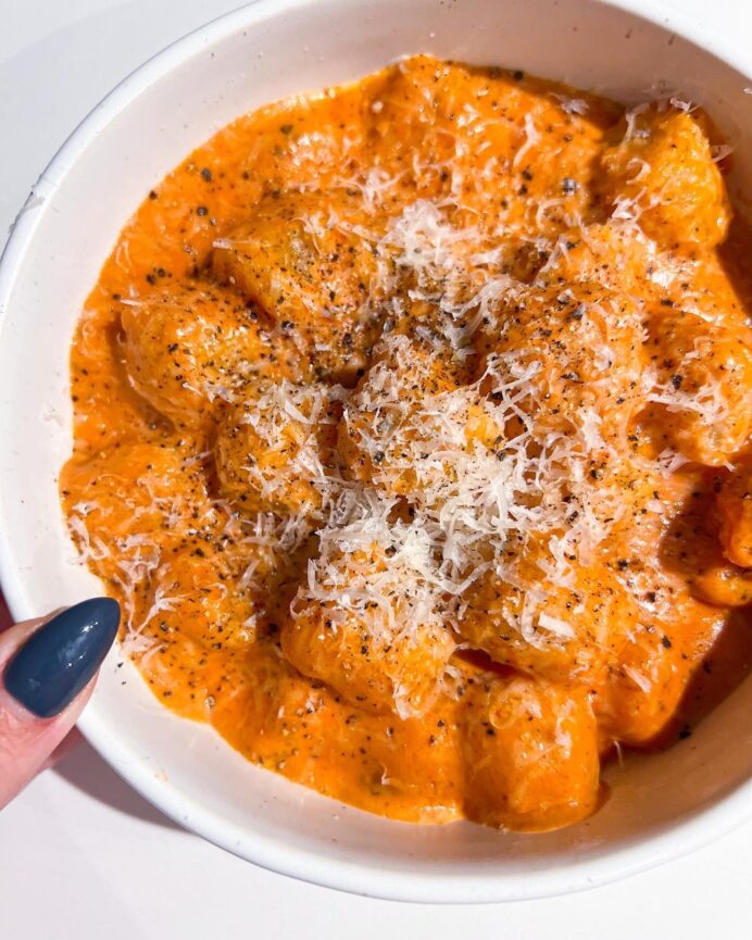 vodka sauce cauliflower gnocchi