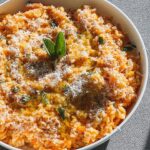 Roasted Butternut Squash & Sage Risotto 
