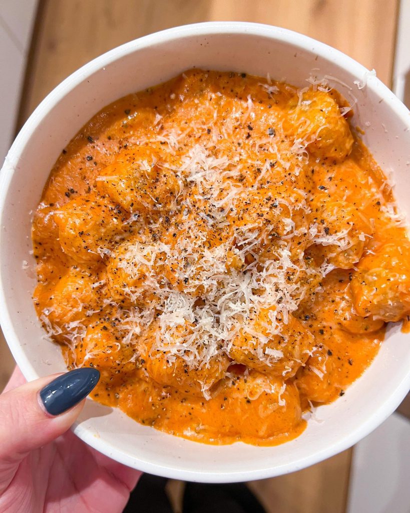 vodka sauce cauliflower gnocchi