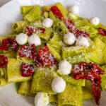 Creamy Avocado Pesto Pasta