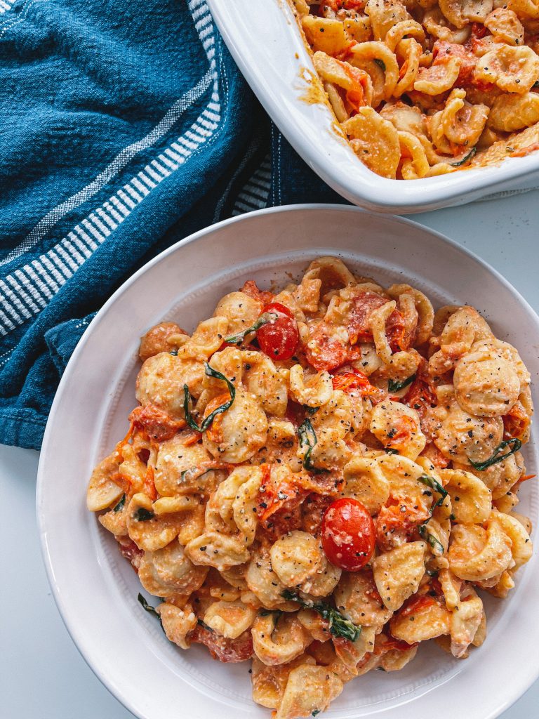 Viral TikTok Baked Feta Pasta Recipe